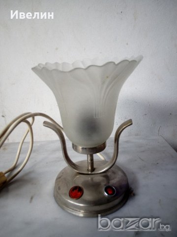 стара нощна лампа, снимка 1 - Настолни лампи - 21353405