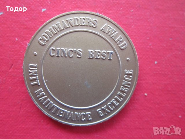 Американски медал знак монета значка , снимка 3 - Колекции - 25482060