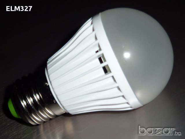 LED Е27 лампа 5w със сензор за звук и светлина, снимка 1 - Лед осветление - 8333303