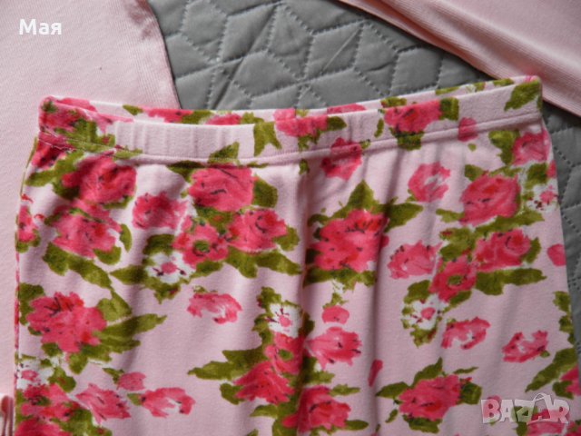 Дамски сет ефектна пола с флорални мотиви и блуза H&M, снимка 4 - Поли - 26182881