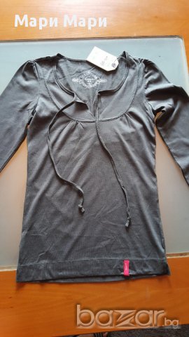 Дамска блуза с връзки, снимка 6 - Блузи с дълъг ръкав и пуловери - 14063991