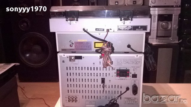 Fisher cd+tuner+deck+phono+ampli-japan-внос швеицария, снимка 17 - Ресийвъри, усилватели, смесителни пултове - 15243066