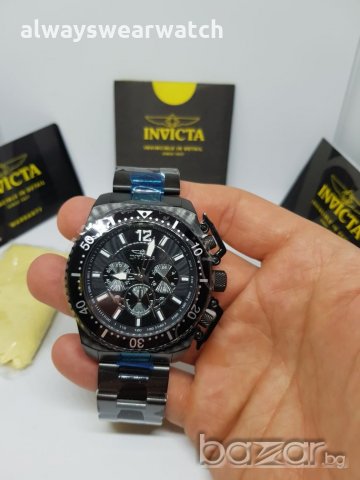 Invicta Pro Diver (Black Series) / Инвикта Про Дайвър - чисто нов мъжки часовник / 100% оригинален, снимка 13 - Мъжки - 20692145