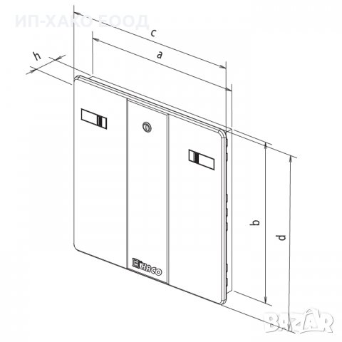 РАЗПРОДАЖБА!!! РЕВИЗИОННА ВРАТИЧКА С КЛЮЧ, снимка 5 - Строителни материали - 22197111