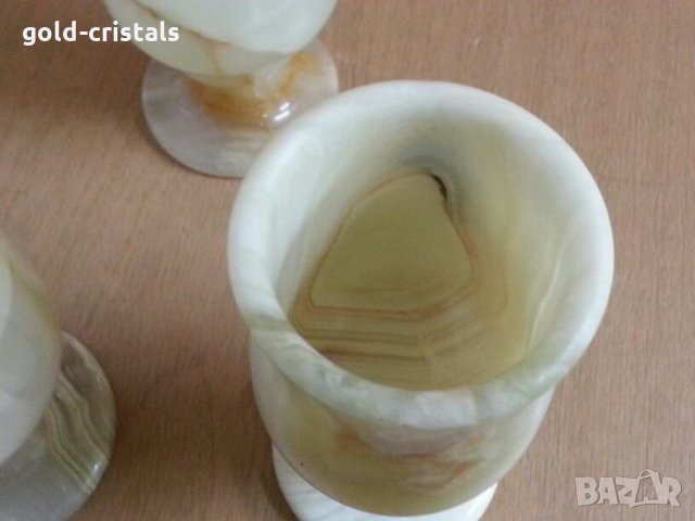  чаши от оникс, снимка 10 - Антикварни и старинни предмети - 25044367