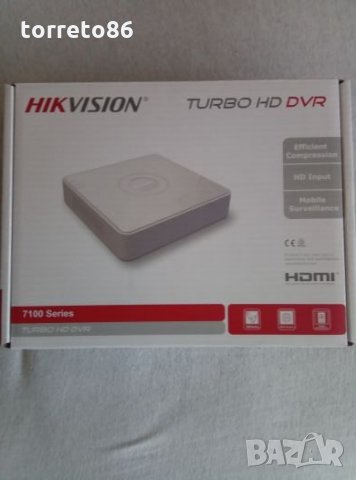 Продавам 8 канален двр HIKVISION DS-7108HQHI-K1+ПОДАРЪК, снимка 1
