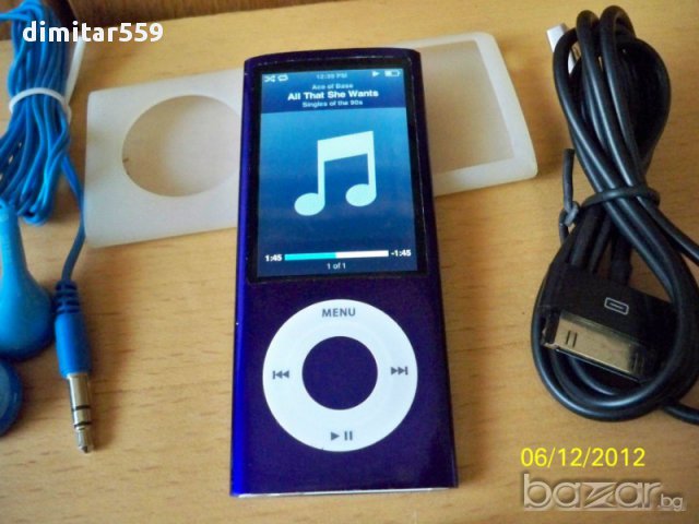 Apple iРod nano 8GB, снимка 3 - MP3 и MP4 плеъри - 18169039