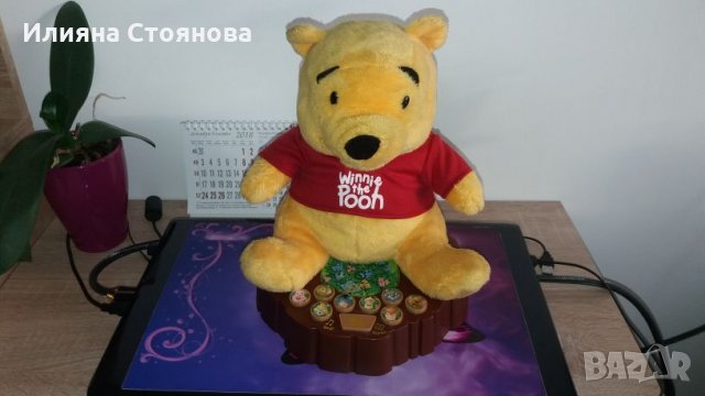 Мечо Пух разказвач на приказки Winnie the Pooh , снимка 2 - Музикални играчки - 23554128
