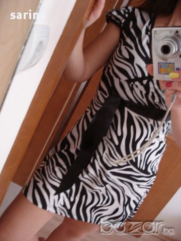 рокля черно и бяло, снимка 7 - Рокли - 11097265