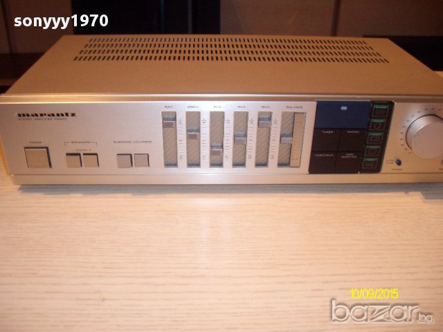 marantz pm-440-stereo amplifier made in japan-в златисто-внос швеицария, снимка 3 - Ресийвъри, усилватели, смесителни пултове - 11853759