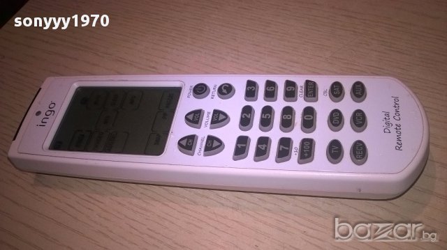 Ingo remote-с активен дисплеи-внос швеицария, снимка 15 - Ресийвъри, усилватели, смесителни пултове - 16482785