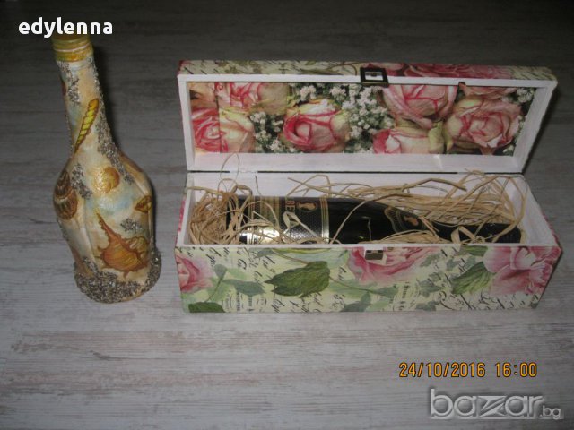 Кутия за вино или за съхранение, снимка 6 - Други - 16181270