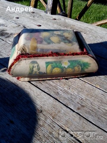 Стара кутия за бижута , снимка 2 - Антикварни и старинни предмети - 18465643