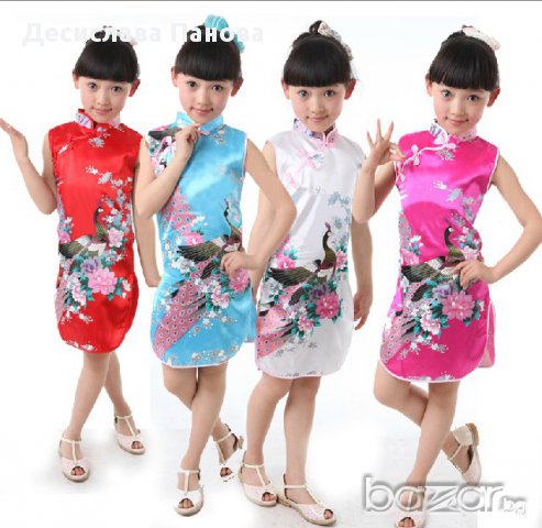 Уникална рокличка в китайски стил, снимка 2 - Други - 17657272