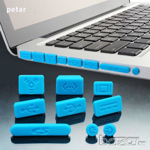 силиконов скин за клавиатурата и комплект  за MacBook Air и MacBook Pro , снимка 17 - Клавиатури и мишки - 16654952