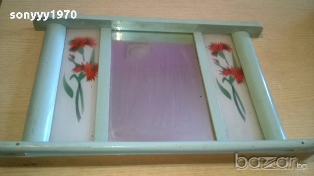 Ретро колекция-старинно огледало-антика-50х30х7см, снимка 8 - Антикварни и старинни предмети - 17745892