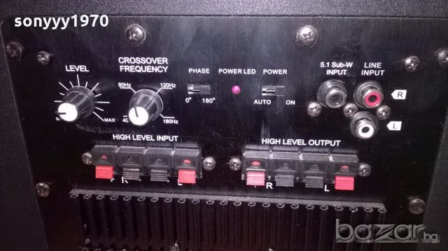 argon sub series-32х32х30см-активен буфер-внос швеицария, снимка 11 - Тонколони - 19774100