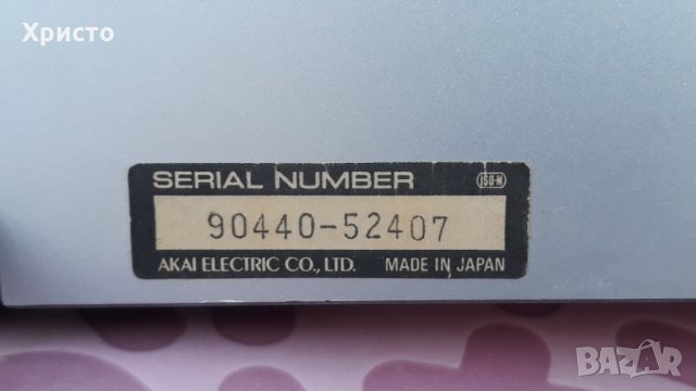 AKAI  AP-B1  грамофон, снимка 6 - Грамофони - 24538441