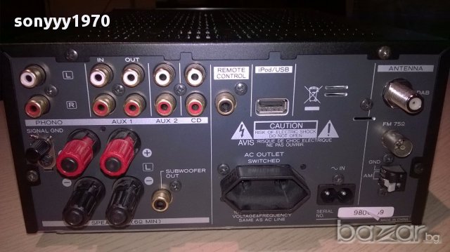 Teac agh-380dab-receiver/usb-tokyo/japan-внос швеицария, снимка 7 - Ресийвъри, усилватели, смесителни пултове - 12958588