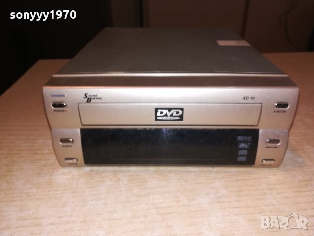 sound barrier xd-10-dvd-12voltts-внос швеицария, снимка 2 - Ресийвъри, усилватели, смесителни пултове - 22951778