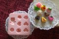 Мини сладкиши розичка и лале силиконов молд форма декор торта сладки фондан и др. украса , снимка 2