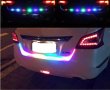 Многоцветна RGB Стоп LED светеща сигнална лента за багажник на кола , снимка 5