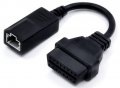 Кабел-преходник за HONDA 3 pin или 5 pin мъжки към 16 pin OBD2, за Autocom / Delphi / и др. , снимка 2