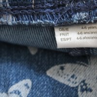Комплект джегинс и блузка с къс ръкав, 110/116, снимка 7 - Детски панталони и дънки - 26099272