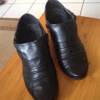 Немски кожени обувки черни N 39, снимка 5 - Дамски ежедневни обувки - 20063762