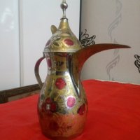 Красив Османски Чайник Кафеник Кана  Ибрик, снимка 2 - Колекции - 23051523