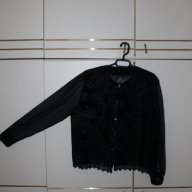 официална блуза с тюл ръкав, снимка 3 - Блузи с дълъг ръкав и пуловери - 16289833
