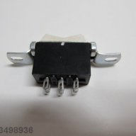  Български Ключ с отвори за закрепване on-of 3 ампера /250в - 2 положения -6 извода, снимка 2 - Друга електроника - 11313966
