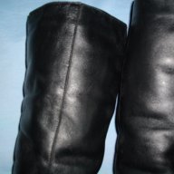 Италиански ботуши "Fausto Santini" естествена кожа, снимка 6 - Дамски ботуши - 16230230