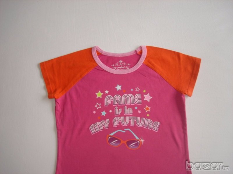 Place,хубава тениска за момиче,128 см.  , снимка 1