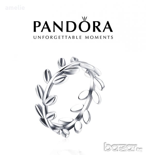 Пръстен по модел тип Pandora Greatness. Колекция Amélie, снимка 1