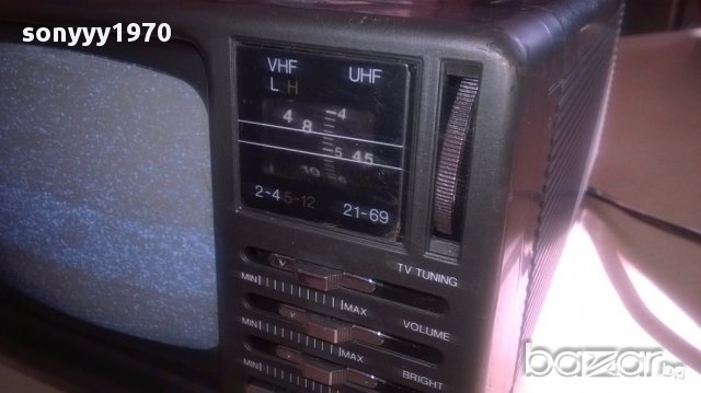 Deluxe tv/radio-12v/220v-30х20х13см-внос швеицария, снимка 7 - Телевизори - 16638251