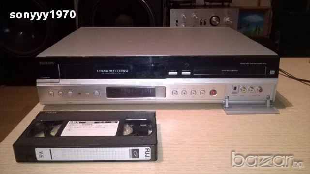 Philips dvdr3430v/31 dvd/video recorder-хи фи-внос швеицария, снимка 2 - Ресийвъри, усилватели, смесителни пултове - 16592083