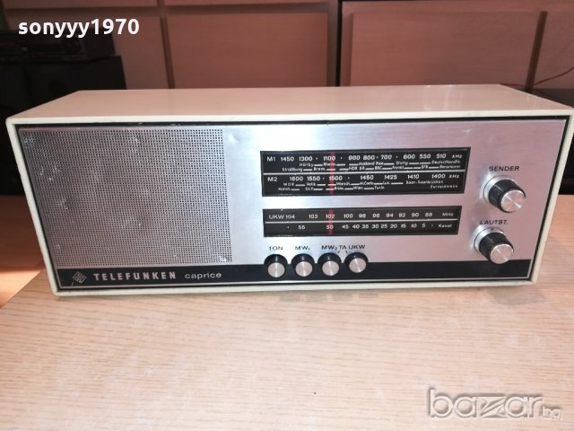telefunken caprice 101 retro receiver-germany-внос швеицария, снимка 3 - Ресийвъри, усилватели, смесителни пултове - 20288078