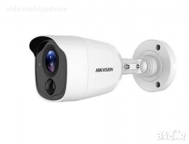 Hikvision DS-2CE11D0T-PIRL 2 Мегапикселова Камера 2.8мм Обектив Вграден PIR Сензор и Бяла Светлина, снимка 2 - HD камери - 24968913