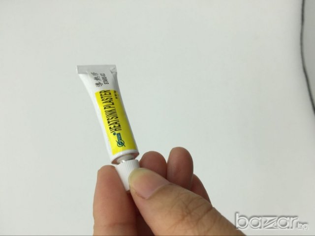 Термопроводящо силиконово лепило за радиатори за процесори, чипове, транзистори и др., снимка 4 - Други инструменти - 18813274