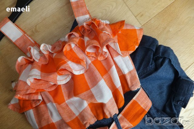 Летен гащеризон на Next за 4 год, снимка 2 - Детски панталони и дънки - 10884137