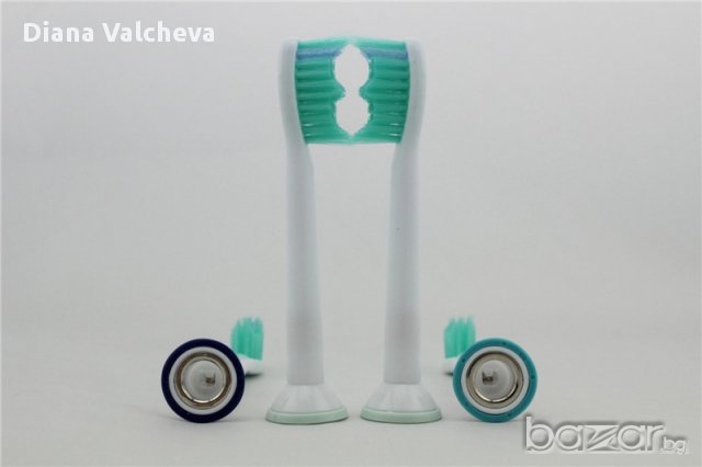 Резервни глави за ел.четки Philips Sonicare - 4 броя/опаковка, снимка 2 - Други стоки за дома - 8716189