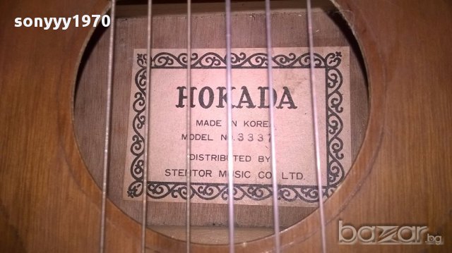 Hokada-made in korea-китара 91/34см внос от англия, снимка 3 - Китари - 14451601