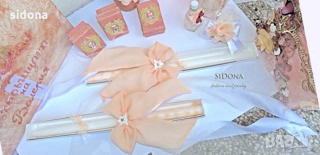 Комплекти за Кръщене by SiDona, снимка 15 - Подаръци за кръщене - 25657371