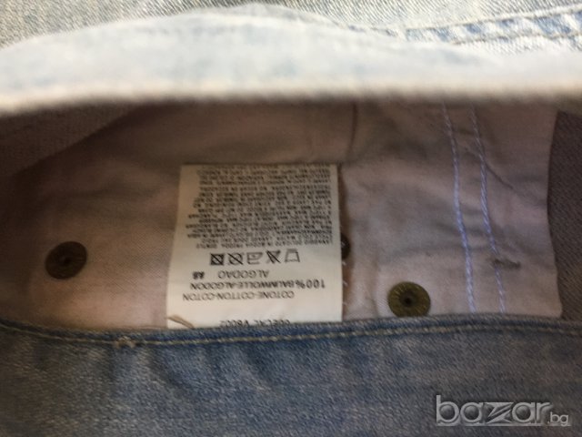 Дамска дънкова пола DIESEL оригинал, size 26/S, с голяма цепка отстрани, като нова, снимка 6 - Поли - 17756637