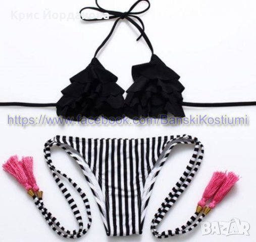 Бански костюм с харбали. Различни цветове, снимка 4 - Бански костюми - 22388021
