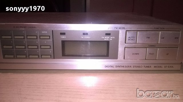 Toshiba st-s30l stereo tuner-внос швеицария, снимка 4 - Ресийвъри, усилватели, смесителни пултове - 13635926