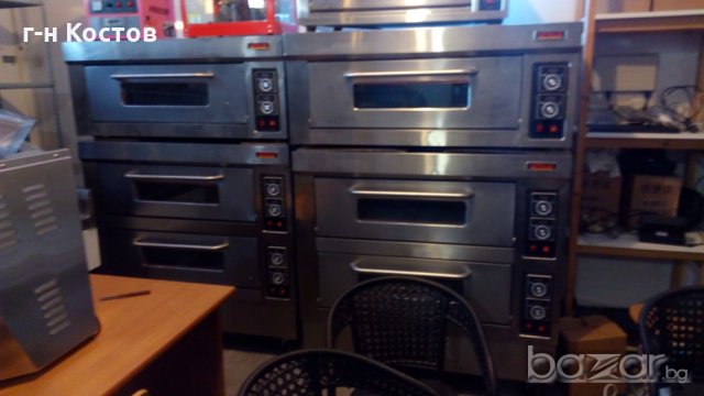 1.Фурна за закуски на едно ниво на Газ Нова Внос от Турция на едно ниво за две тави 60/40см., външни, снимка 15 - Обзавеждане за заведение - 19898920