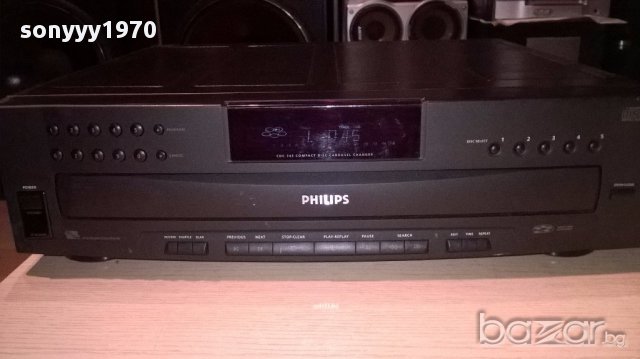 Philips cdc745/00 cd player changer-внос швеицария, снимка 3 - Ресийвъри, усилватели, смесителни пултове - 15104923