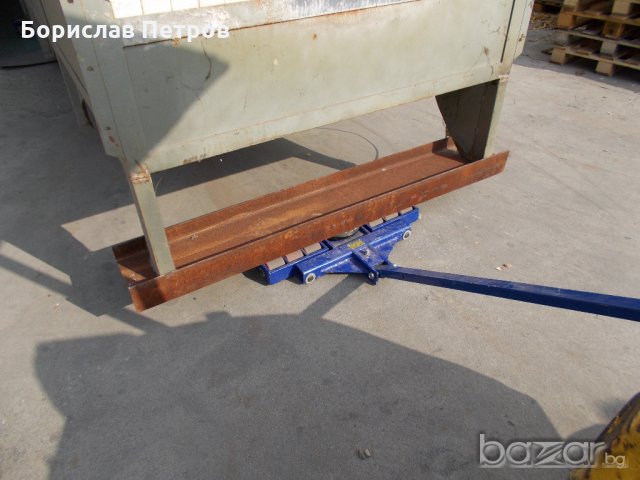 Ролкови транспортни колички и крикове под наем, снимка 12 - Други машини и части - 18995067